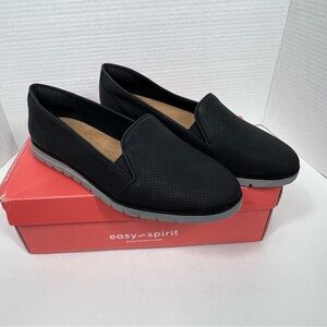 Easy Spirit Felice 3 Women’s Black Slip on Loafers Size 8.5W NEW with Box
